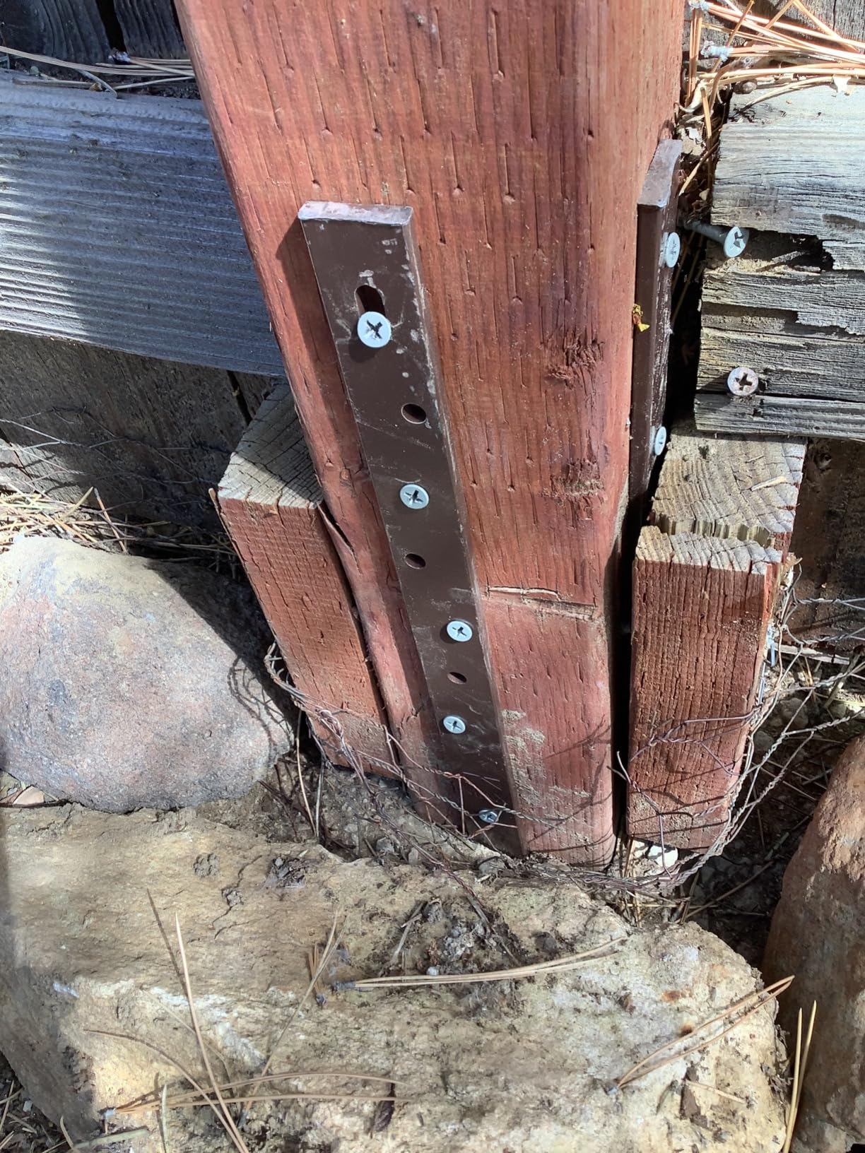 Post Buddy fence post repair customer photo 1